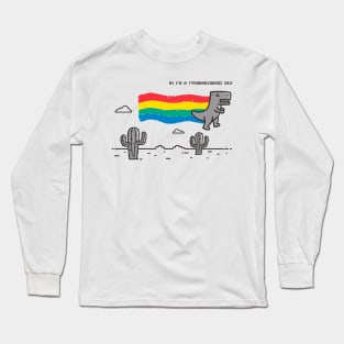 T-Rex Nyan Long Sleeve T-Shirt